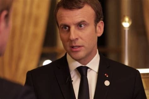 emmanuel macron interview.